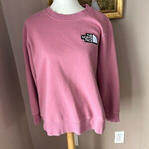The North Face sweatshirt
